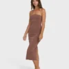Vestido de punto midi Lily