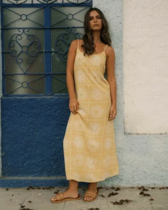 Vestido largo Sun Glow
