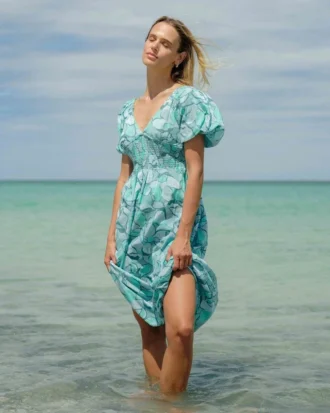 Vestido midi Go Coastal