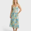 Vestido midi Palm Grove