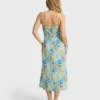 Vestido midi Palm Grove