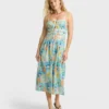 Vestido midi Palm Grove