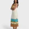 Vestido midi Solar Babe